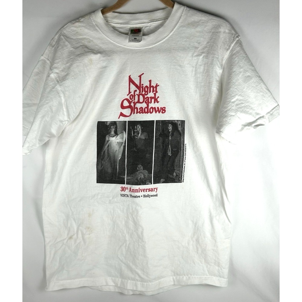 Vintage 1996 Night Of Dark Shadows 30th Anniversary T Shirt Sz L Vista Hollywood